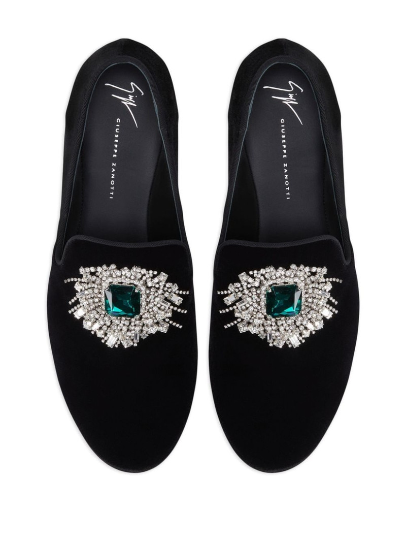 Euphemiee velvet loafers 4