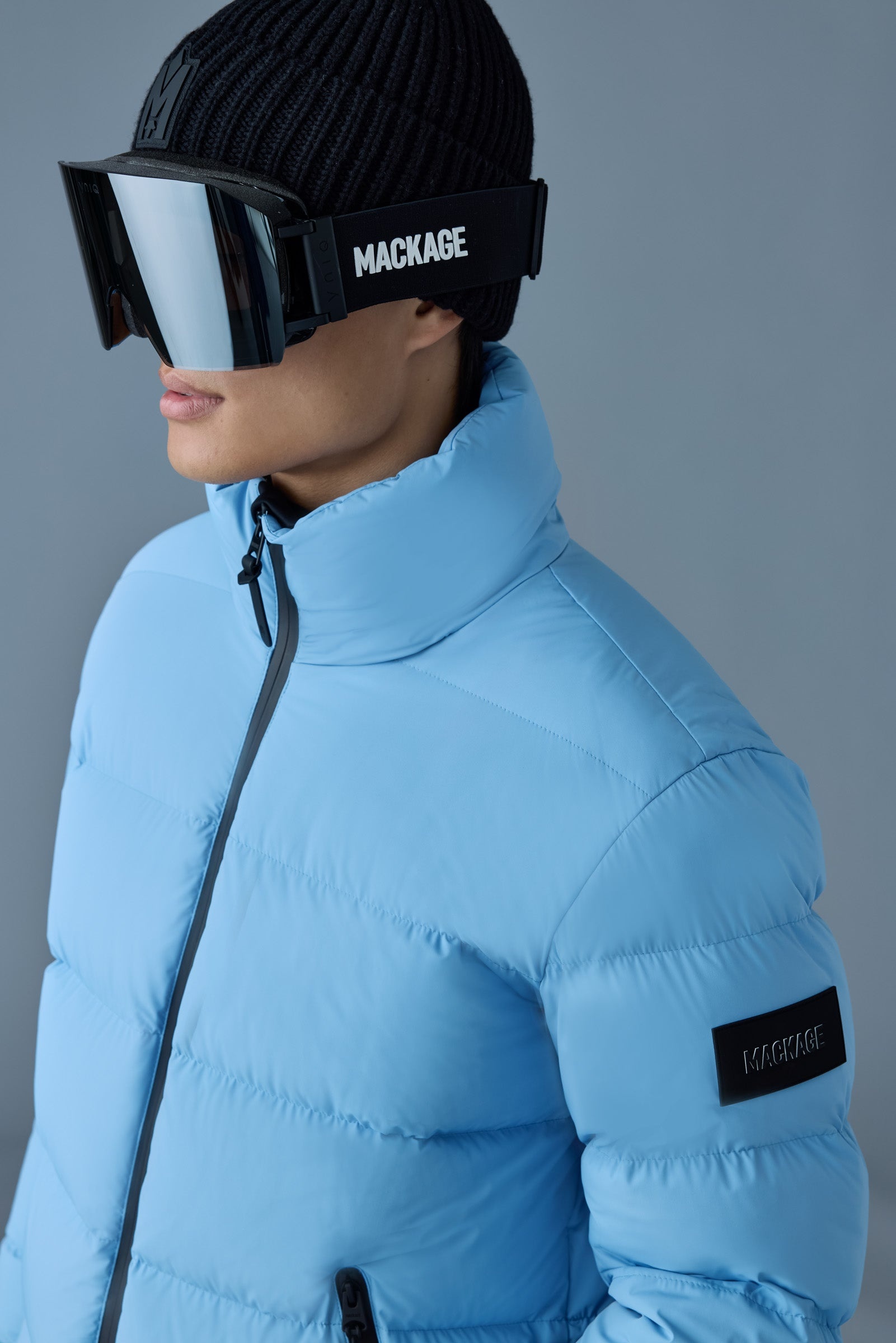 SAMUEL-SKI Medium down jacket with hood - 5