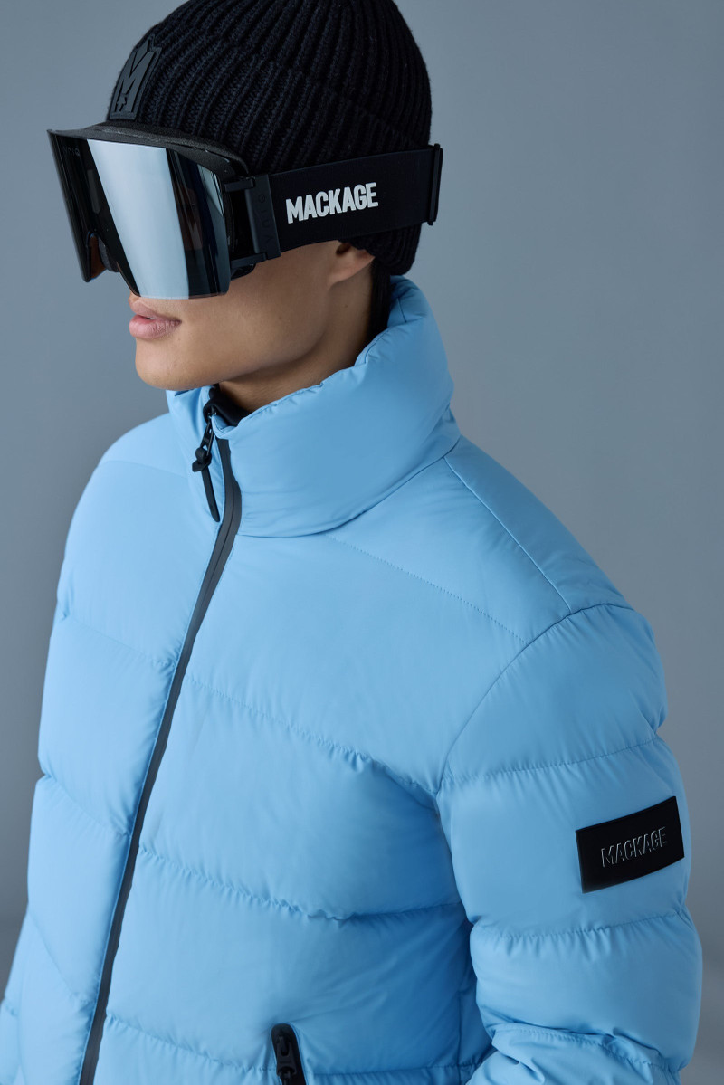 SAMUEL-SKI Medium down jacket with hood 5