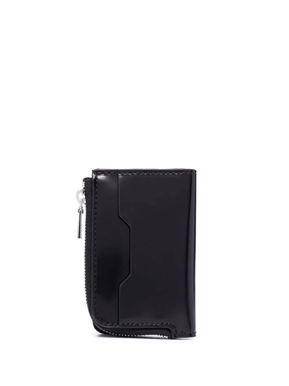 logo-print zip-up leather wallet - 2