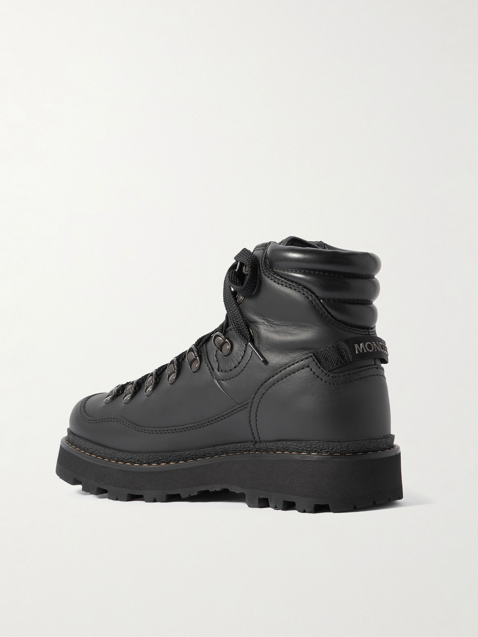 Peka Trek Leather Hiking Boots Black - 3