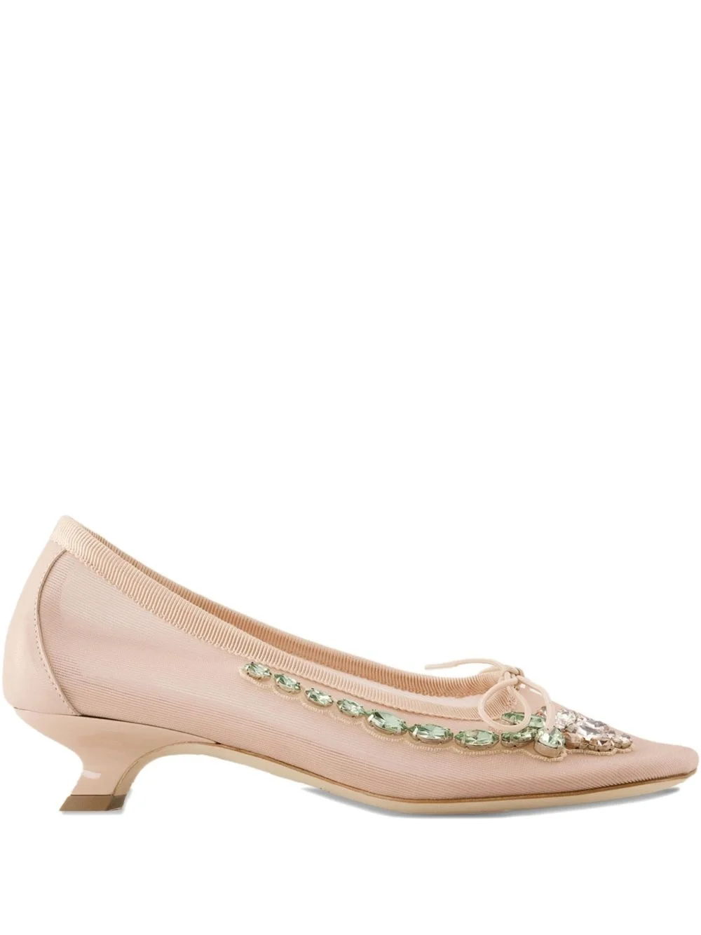30mm crystal-embellished pumps - 1
