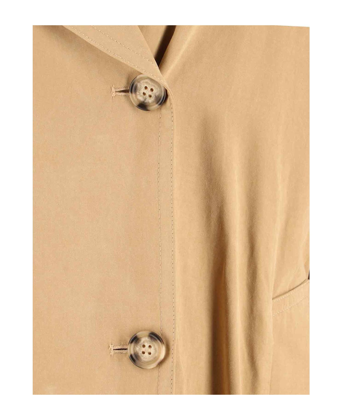 'elea' Double-breasted Trench Coat - 5