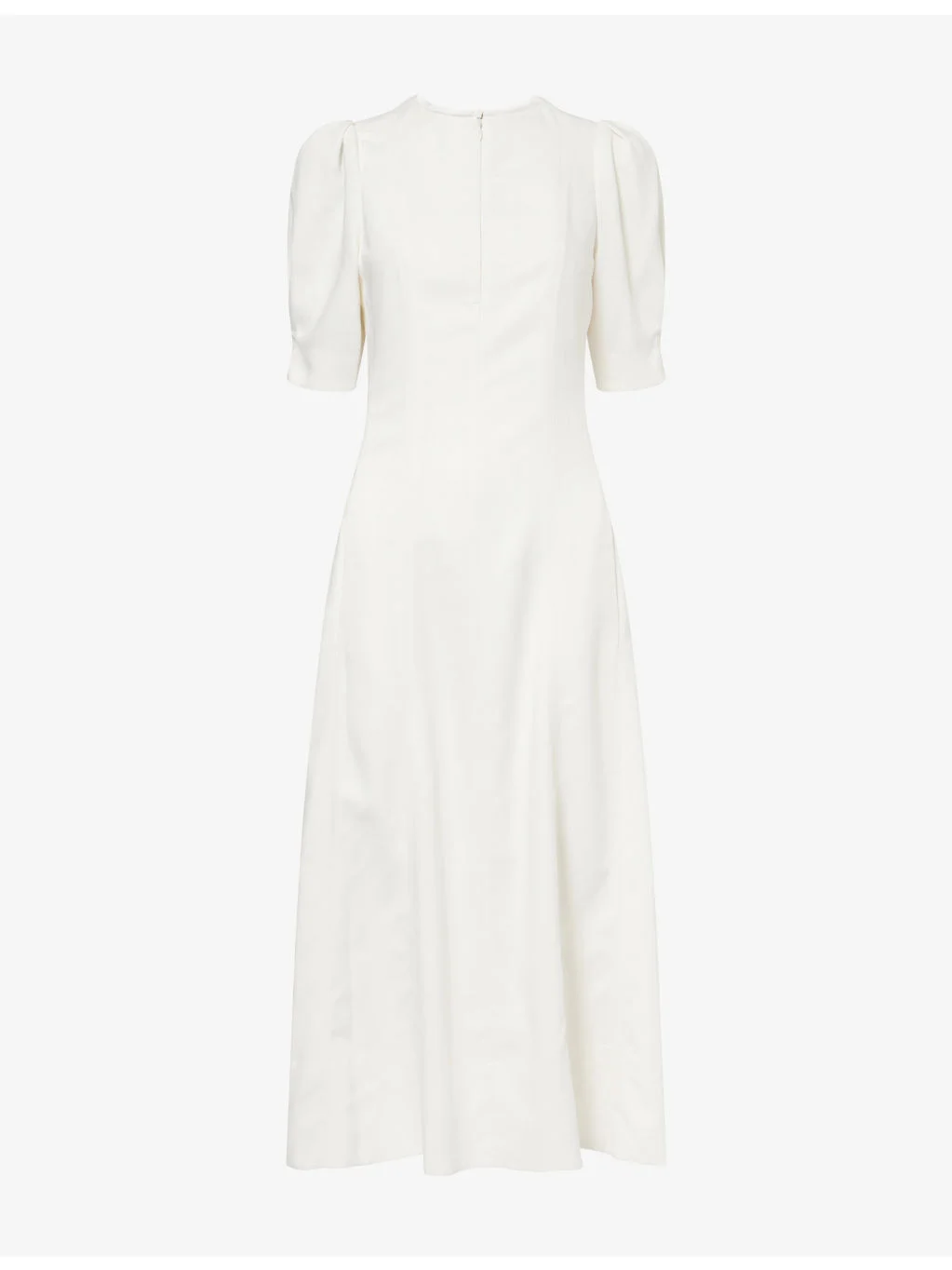 Panelled Fit-And-Flare Woven Maxi Dress - 1