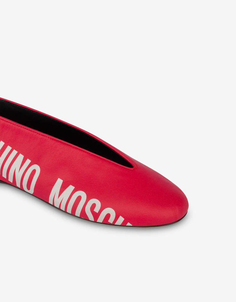 PRINTED TASSEL BALLET FLATS 3
