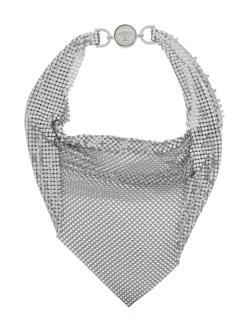 VERSACE Medusa chainmail necklace outlook