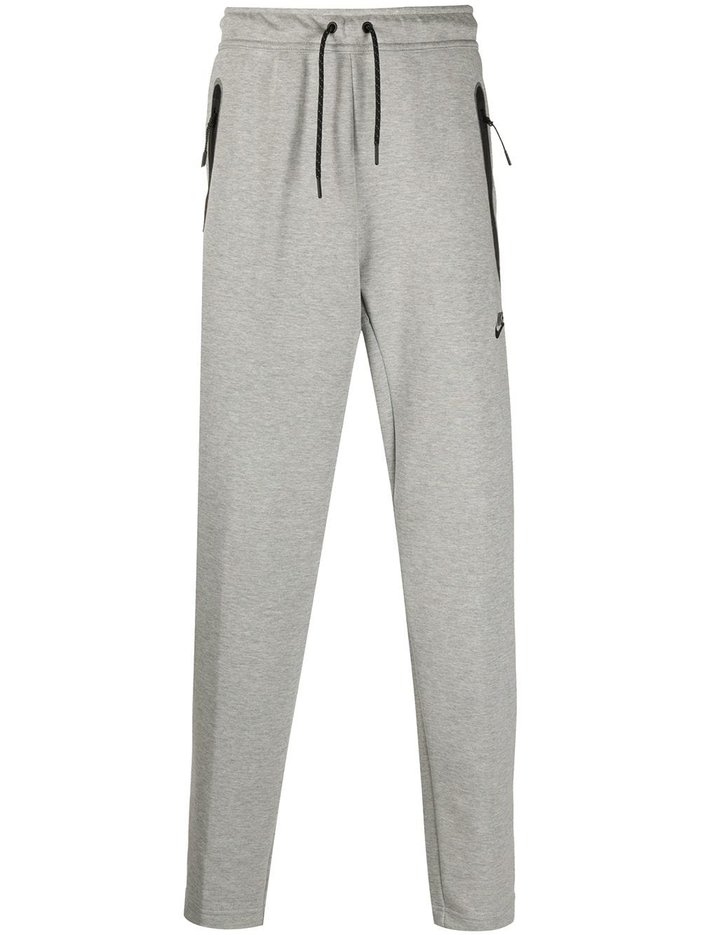 swoosh logo track trousers - 1