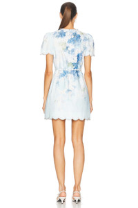 Zimmermann Crush Scalloped Shift Dress | forward | REVERSIBLE