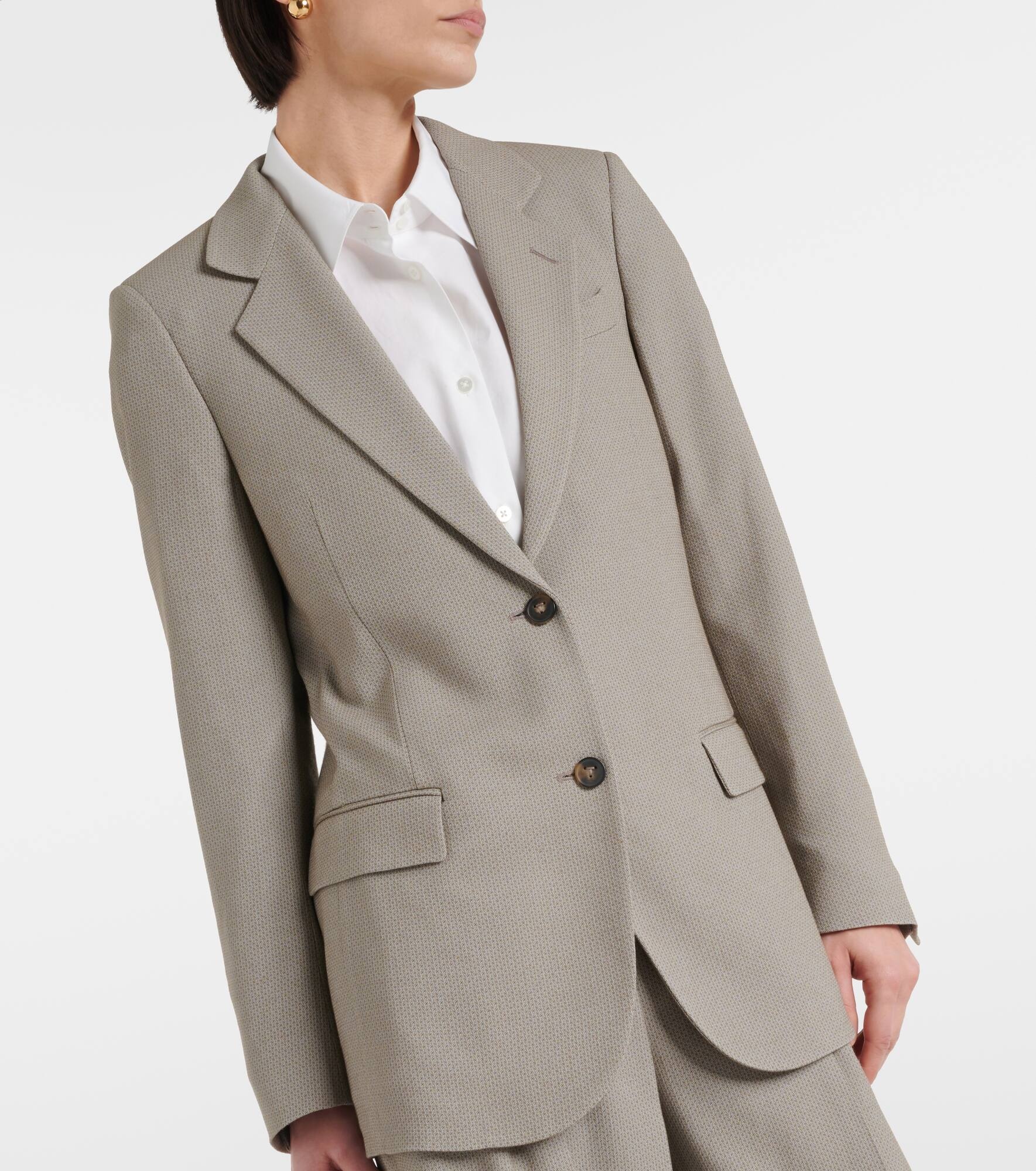 Single-breasted blazer - 4