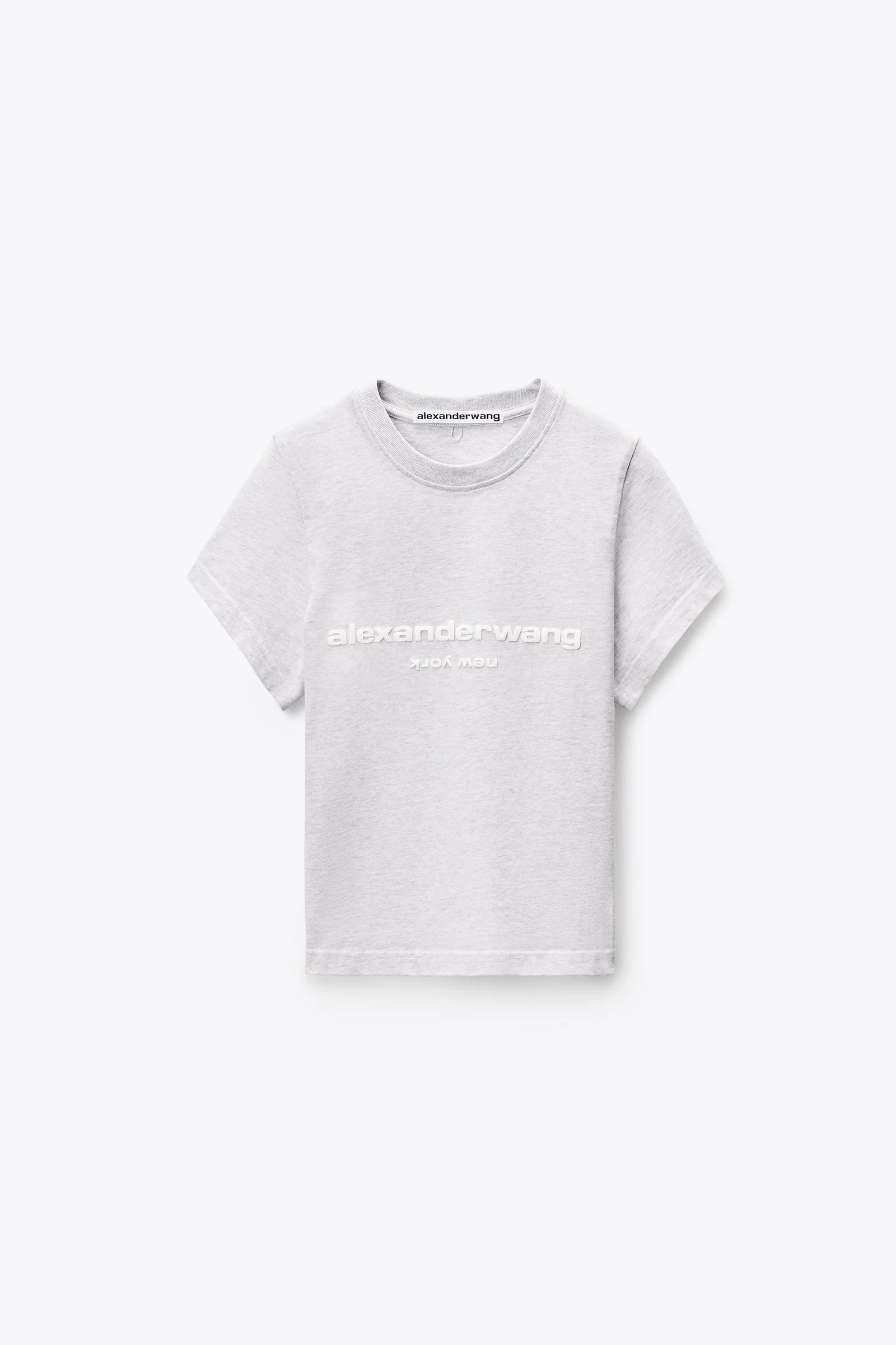 puff logo baby tee - 1