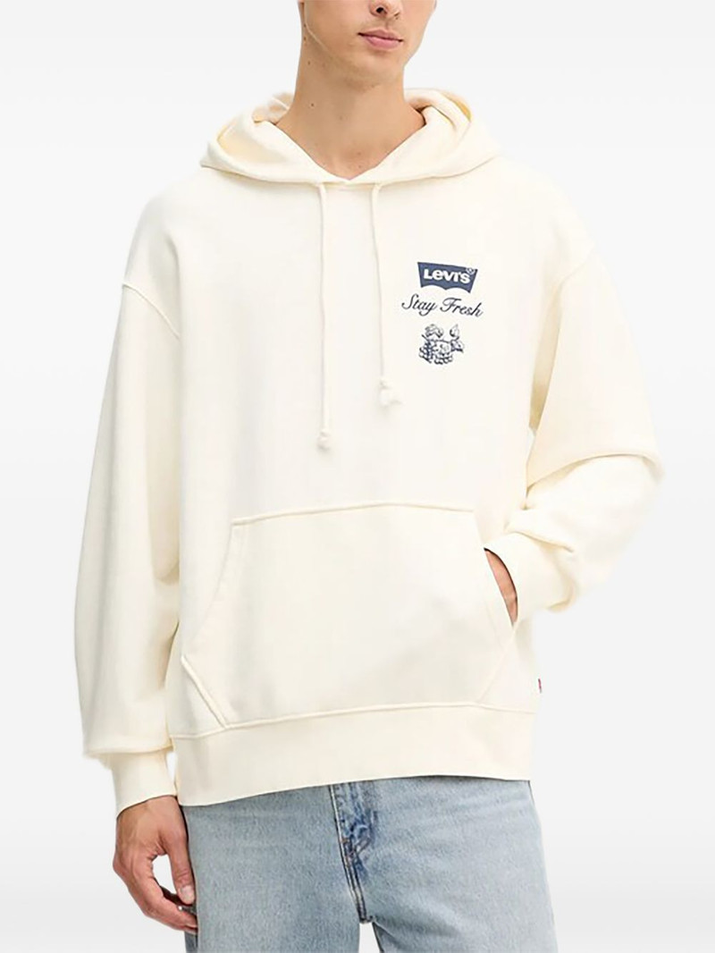 logo-print hoodie 1