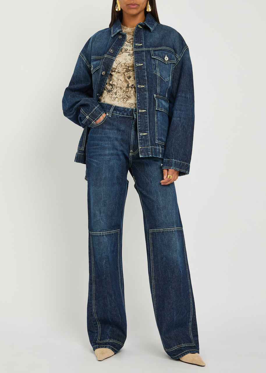 Jean Paul Gaultier Cut-out Straight-leg Jeans - 3