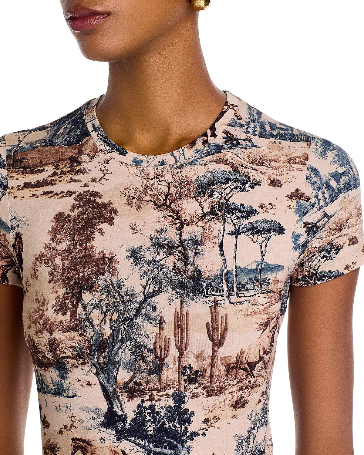Ressi Western Toile Tee - 4