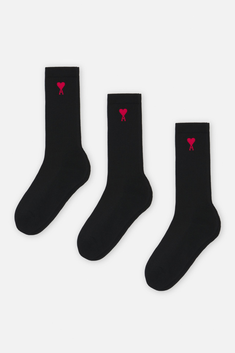 Three-Pack Ami De Cœur Socks 1