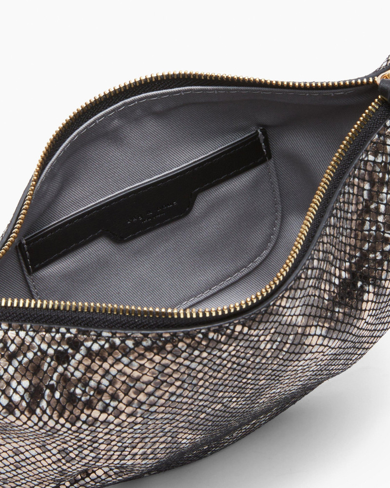 Mercer Small Python Leather Hobo Python Leather 6
