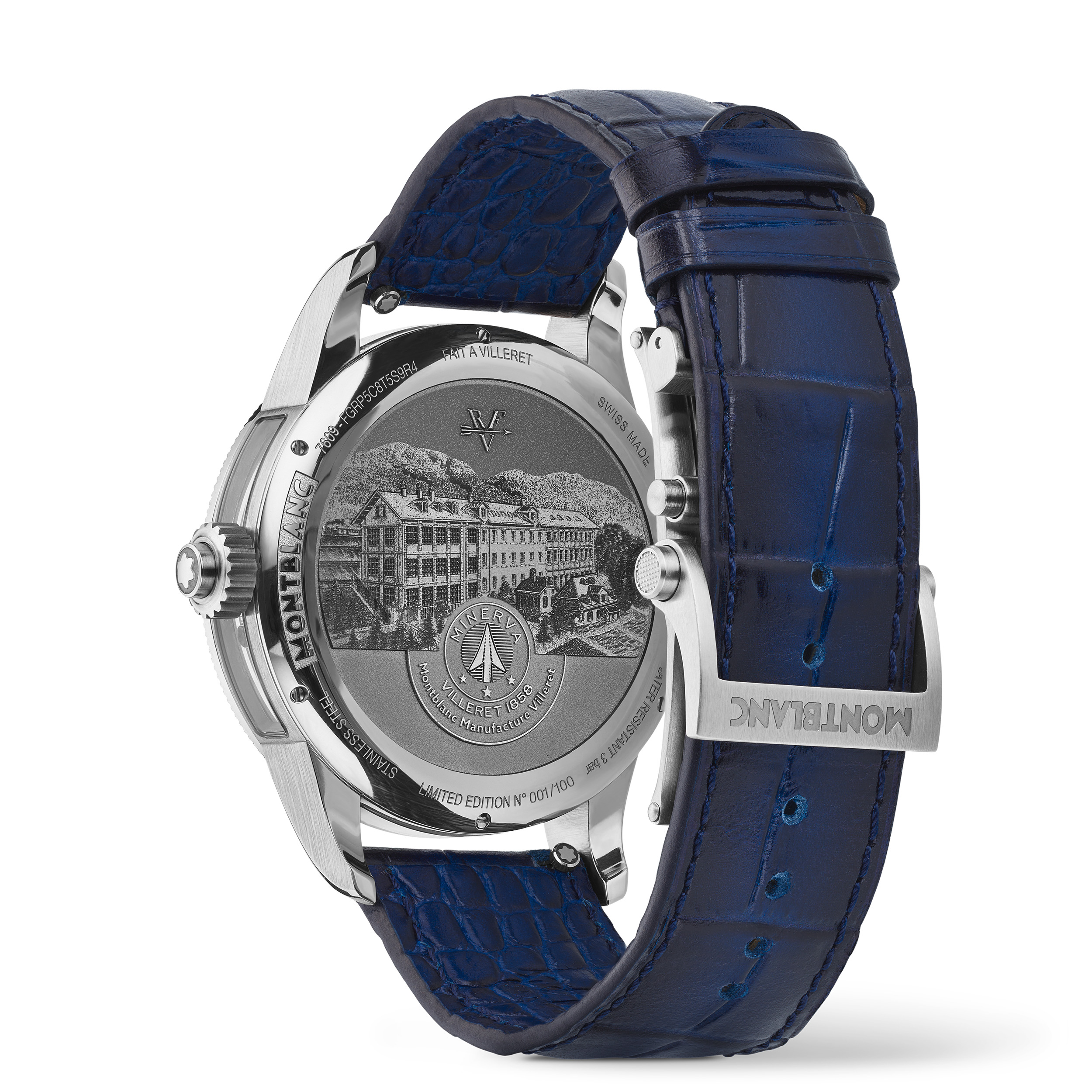 MONTBLANC 1858 THE UNVEILED MINERVA CHRONOGRAPH LIMITED EDITION - 100 PIECES - 4