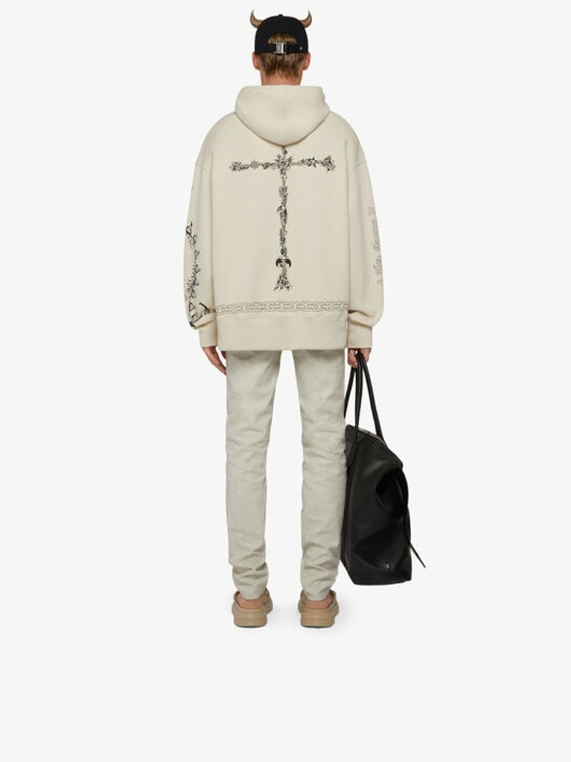 OVERSIZED PRINTED HOODIE 4