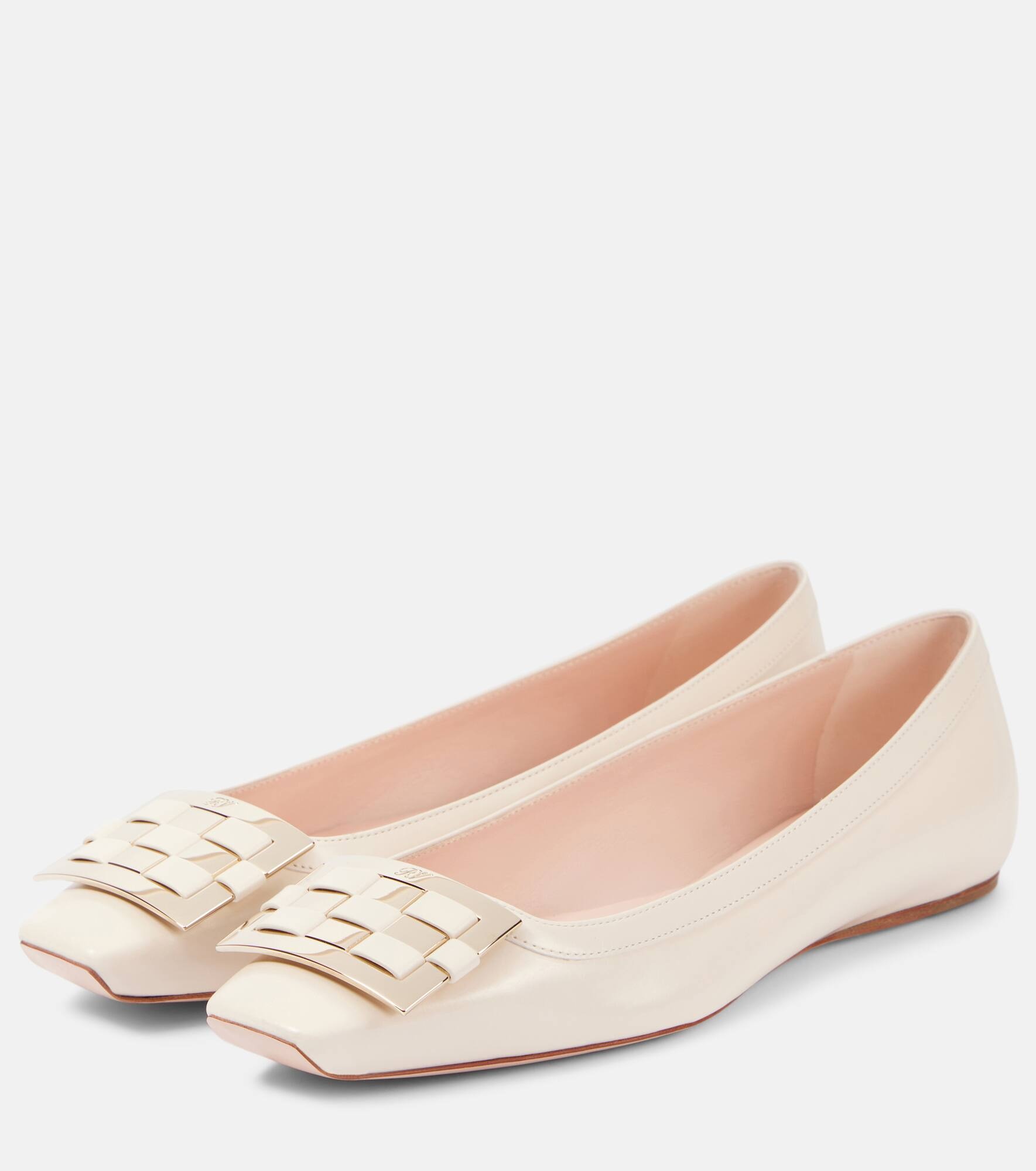 Trompette Ball leather ballet flats - 4