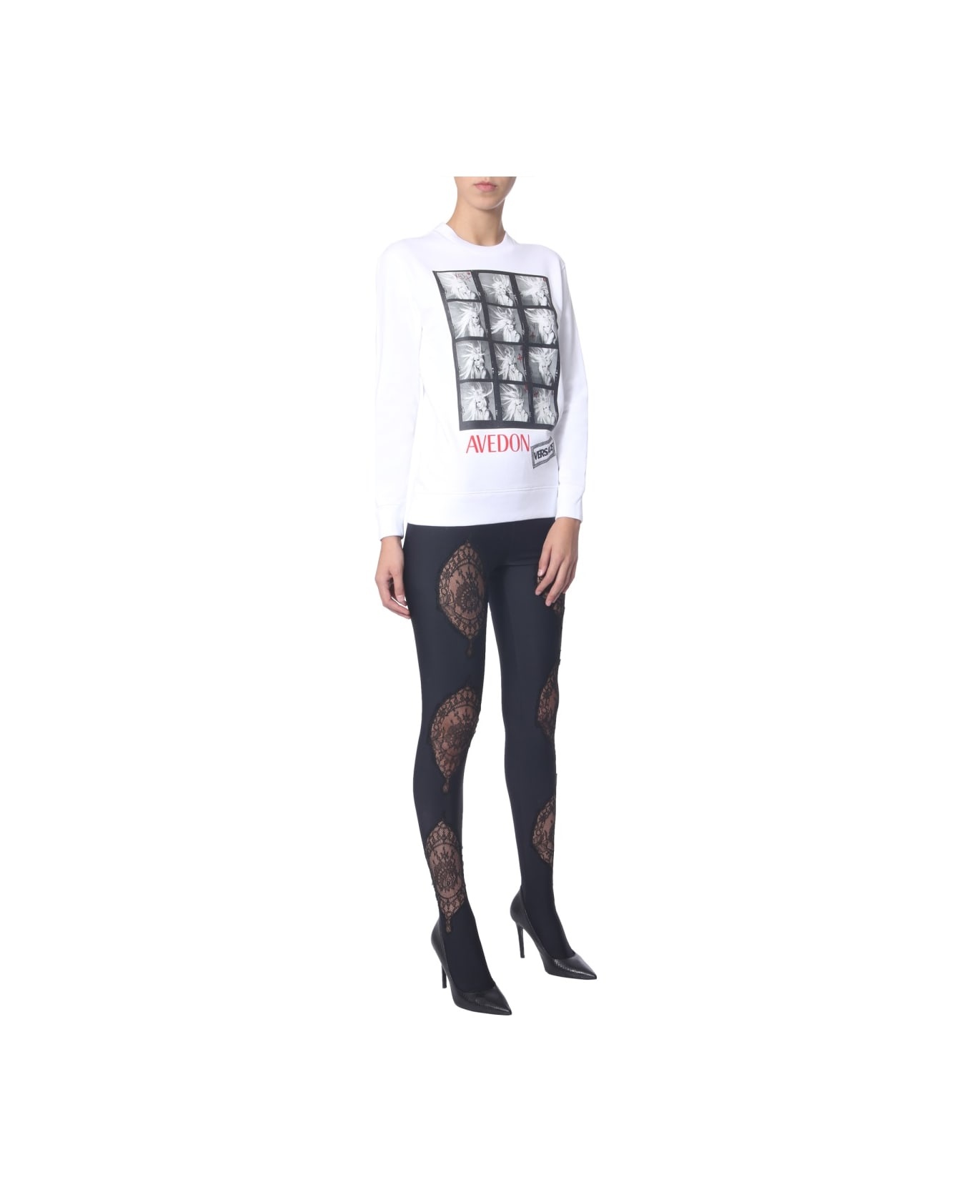Crew Neck Sweatshirt - 2