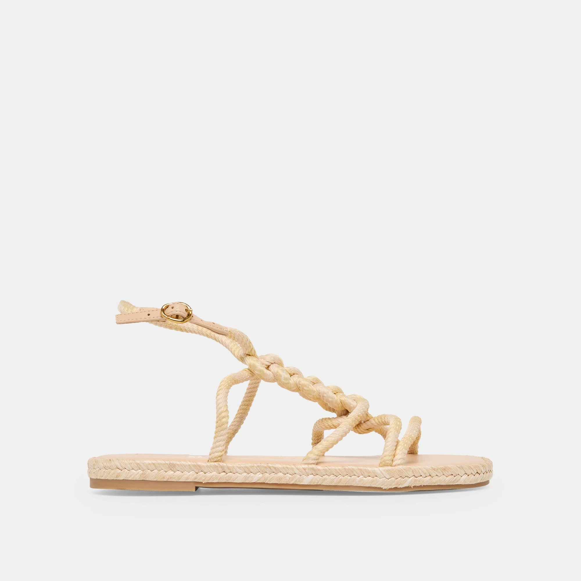 ELYANA SANDALS NATURAL MULTI ROPE RAFFIA - 1