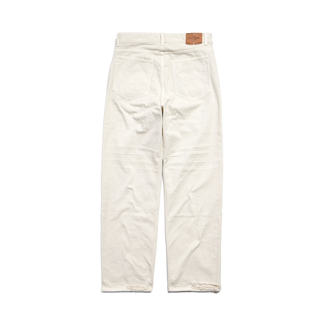 Women's Loose Fit Pants in White - 6