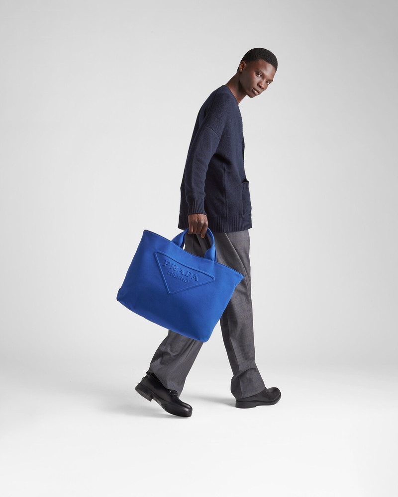 Prada Canvas tote bag outlook