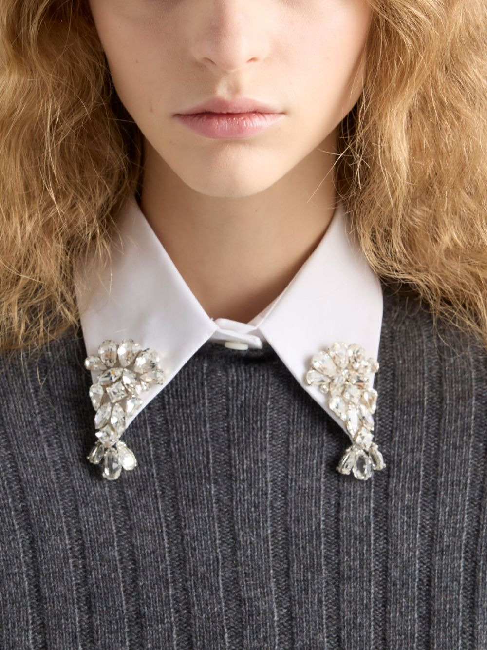 cropped Re-Cashmere sweater - 6