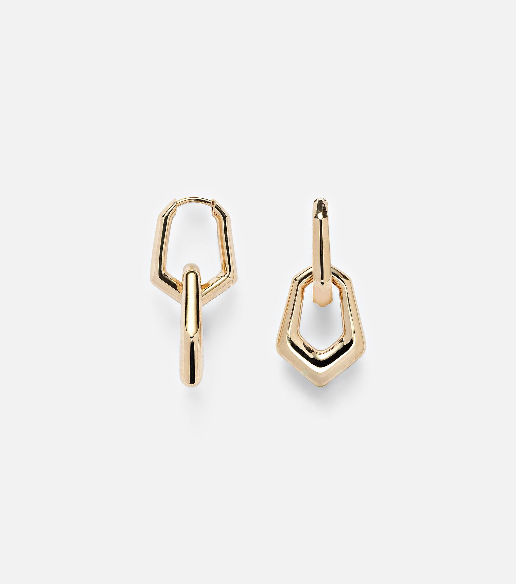 18kt gold earrings - 4