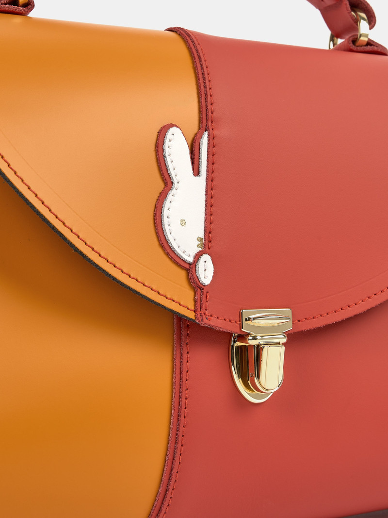 The Hiding Miffy Poppy - Carrot Orange, Windsor Tan & Brilliant White 4