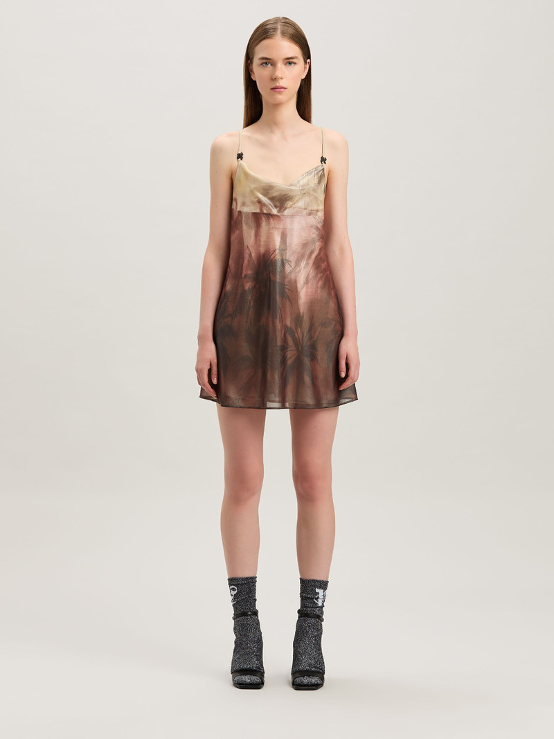 Sunset palms dress 3