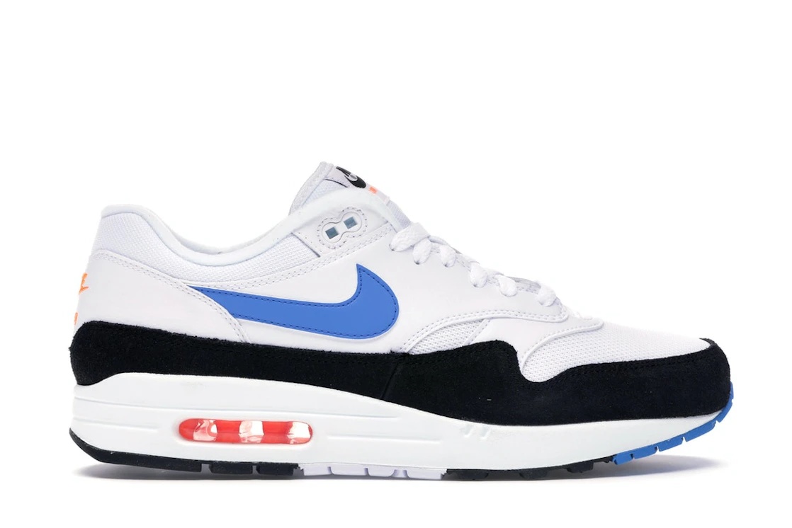 Nike Air Max 1 White Photo Blue Black - 1