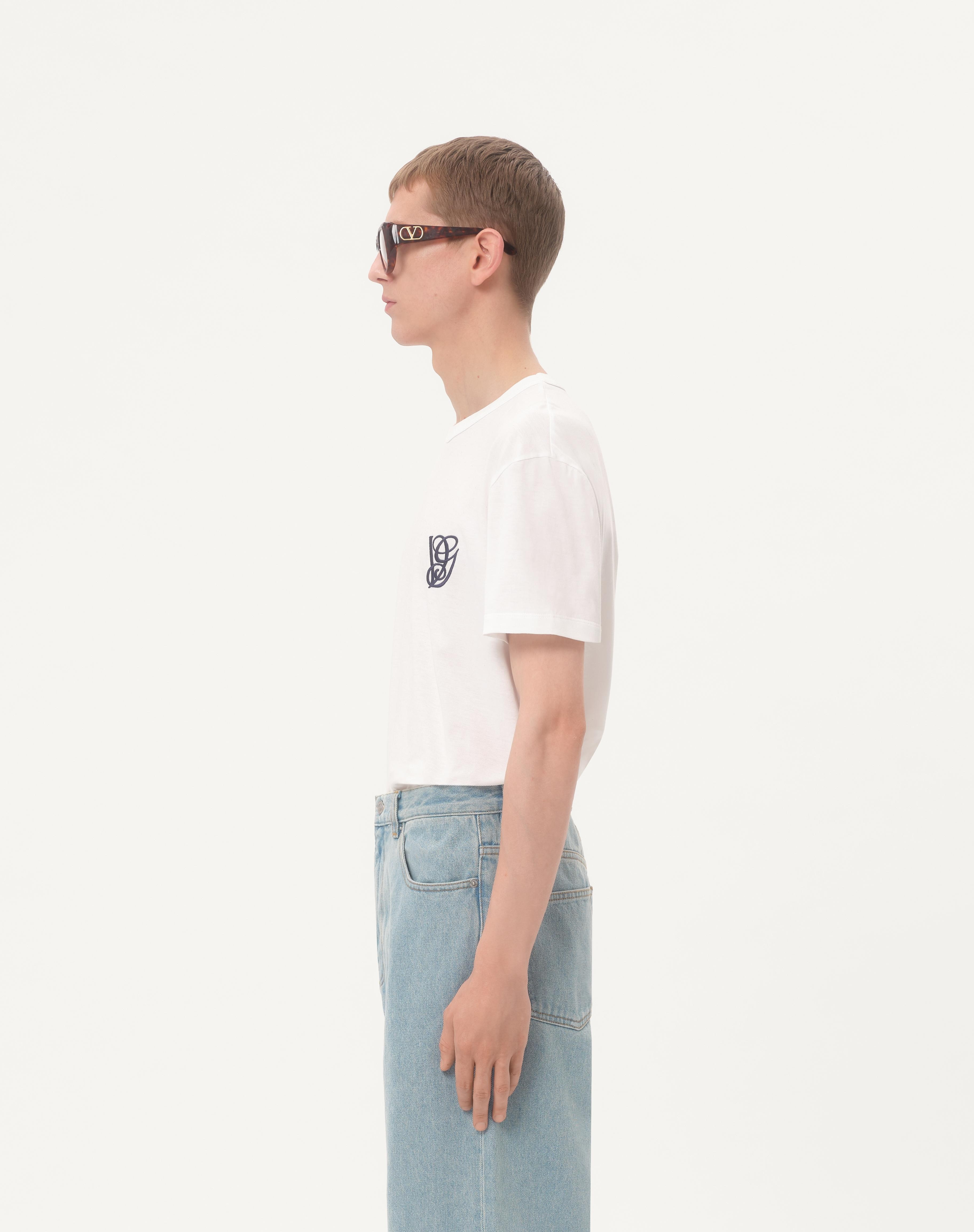 COTTON T-SHIRT WITH VG PATCH - 6