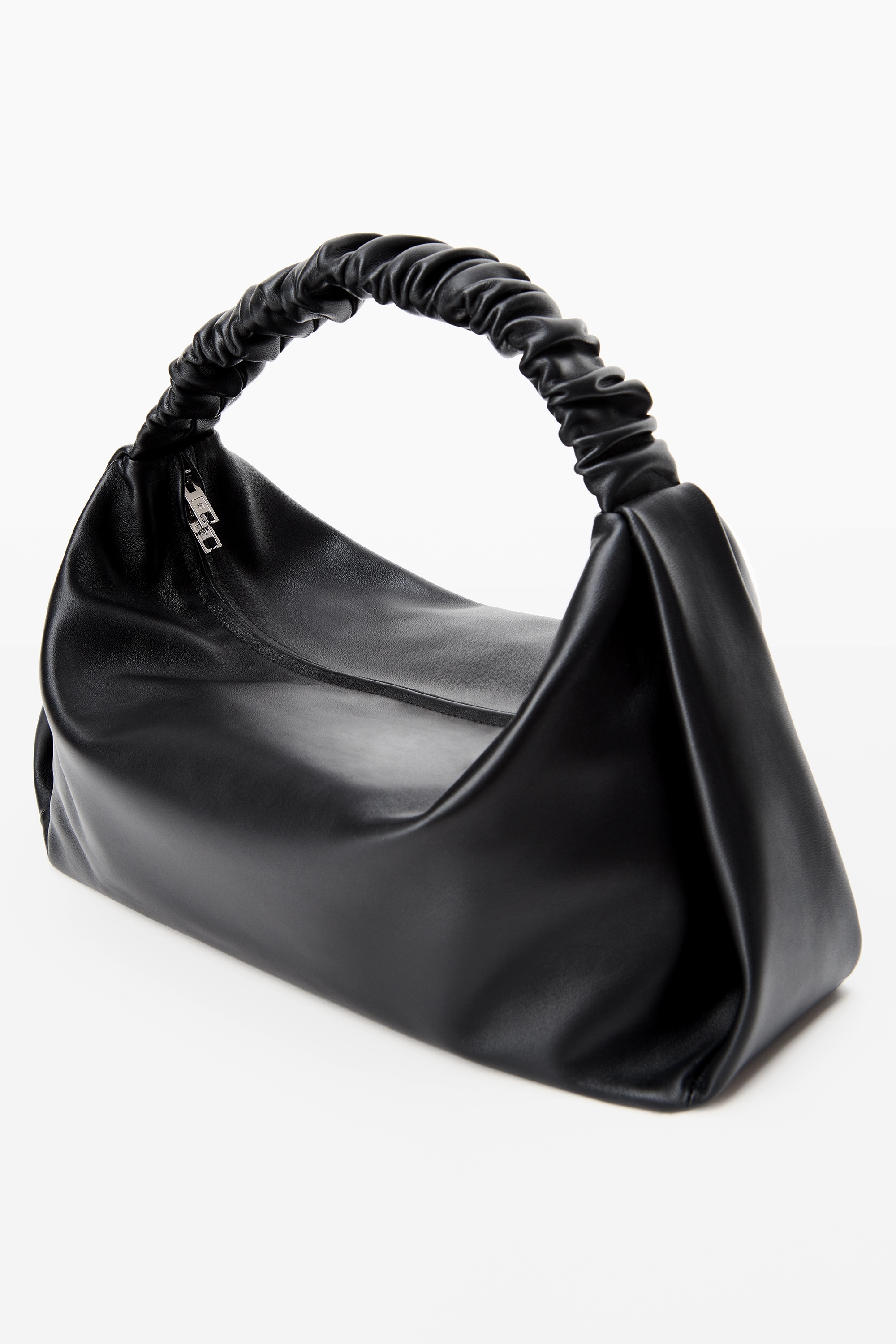 SCRUNCHIE LARGE BAG IN NAPPA LEATHER - 2