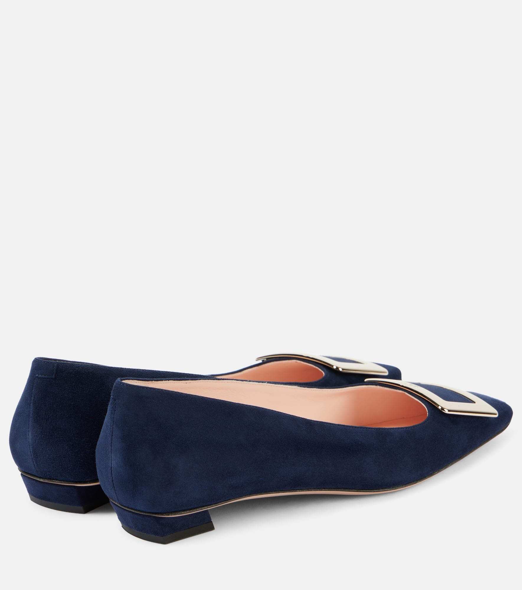 Belle Vivier 25 suede pumps - 2