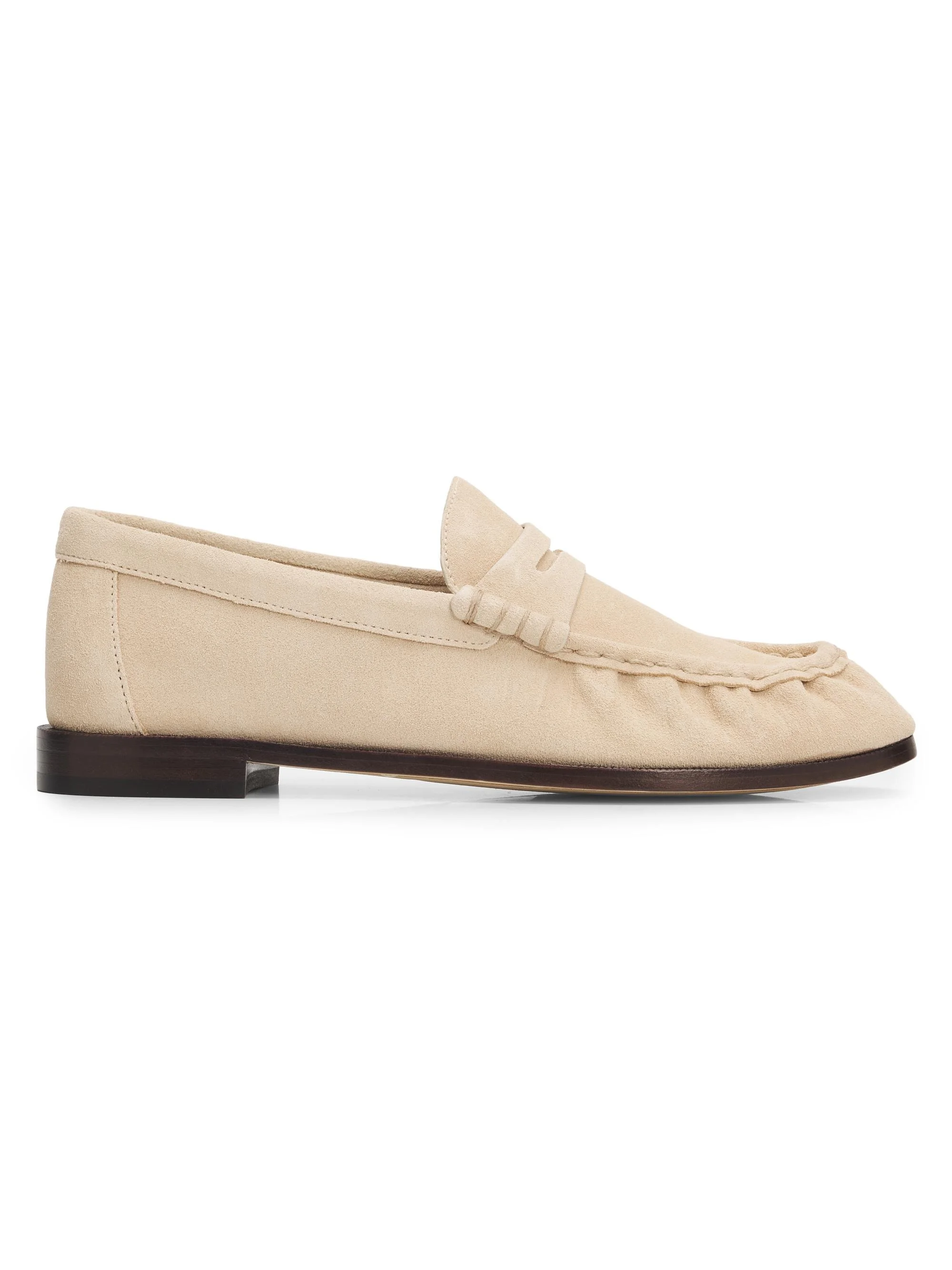 Women's Lexi Suede Penny Loafers - Irish Cream Suede - 1