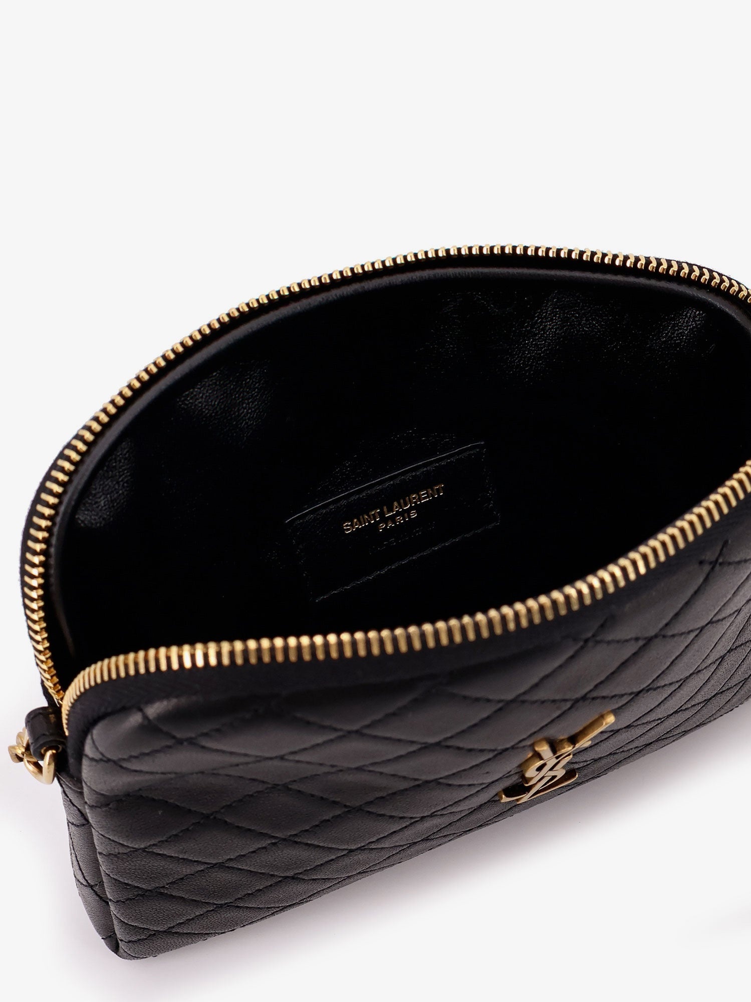 Saint Laurent Gaby Leather Shoulder Bag - 4