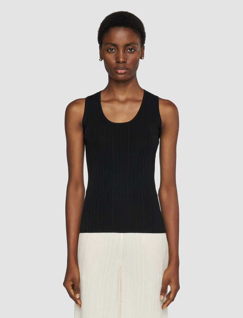 JOSEPH Viscose Rib Tank Top outlook