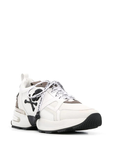 PHILIPP PLEIN low-top skull sneakers outlook