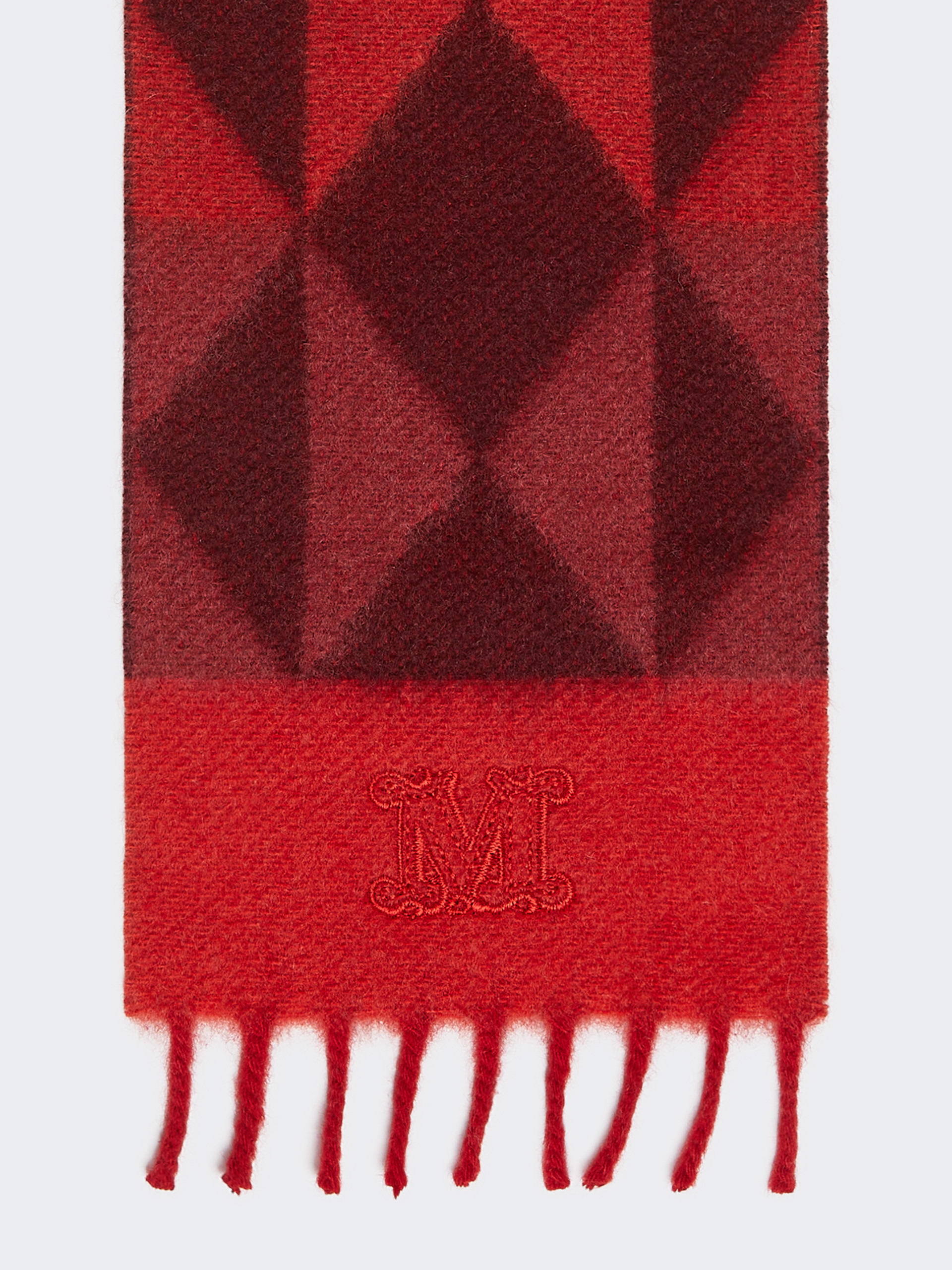 WSMINI Jacquard cashmere scarf - 1