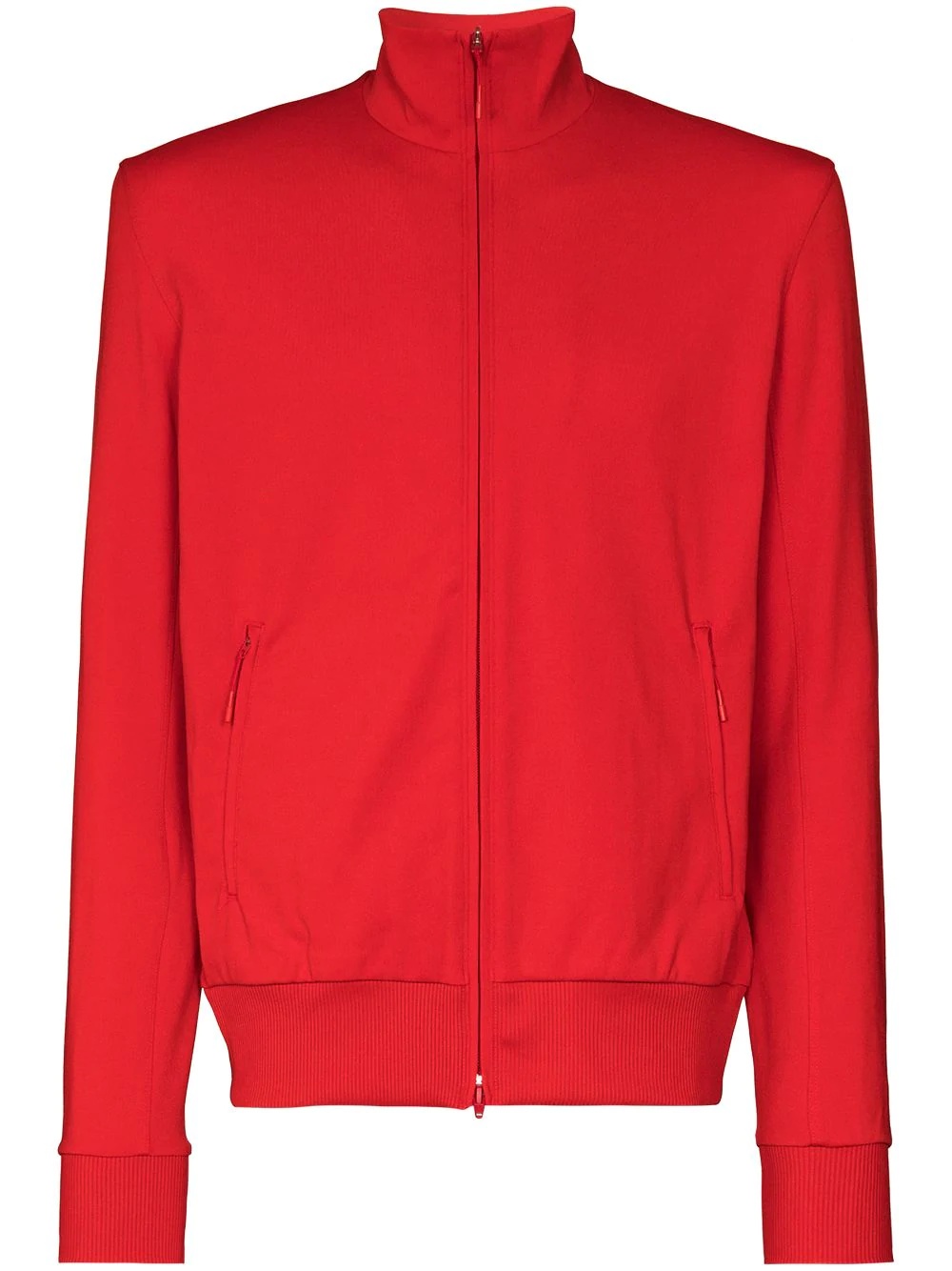 zip-up track jacket - 1