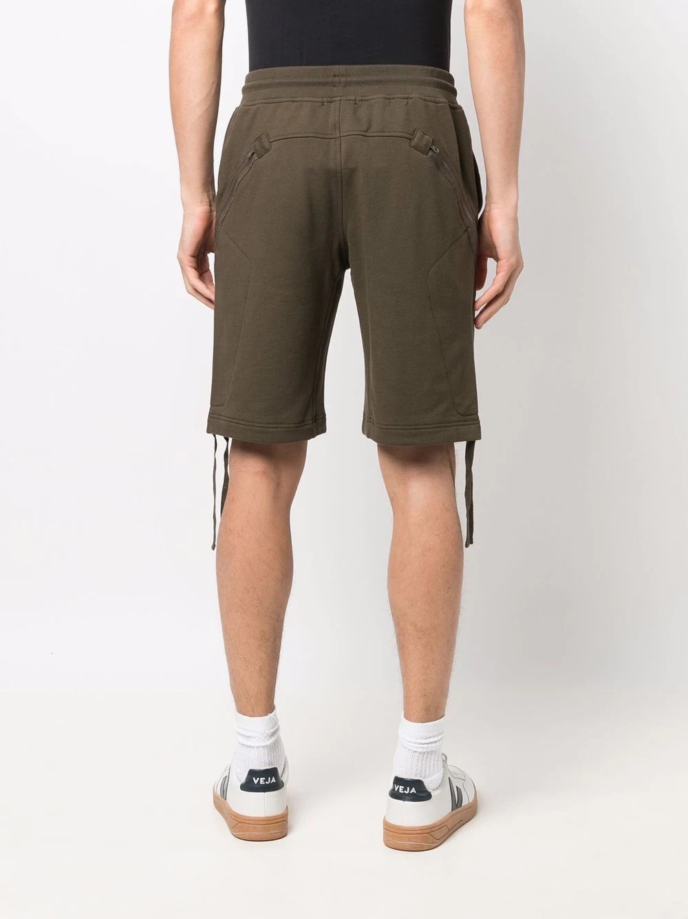 zip-pocket track shorts - 4