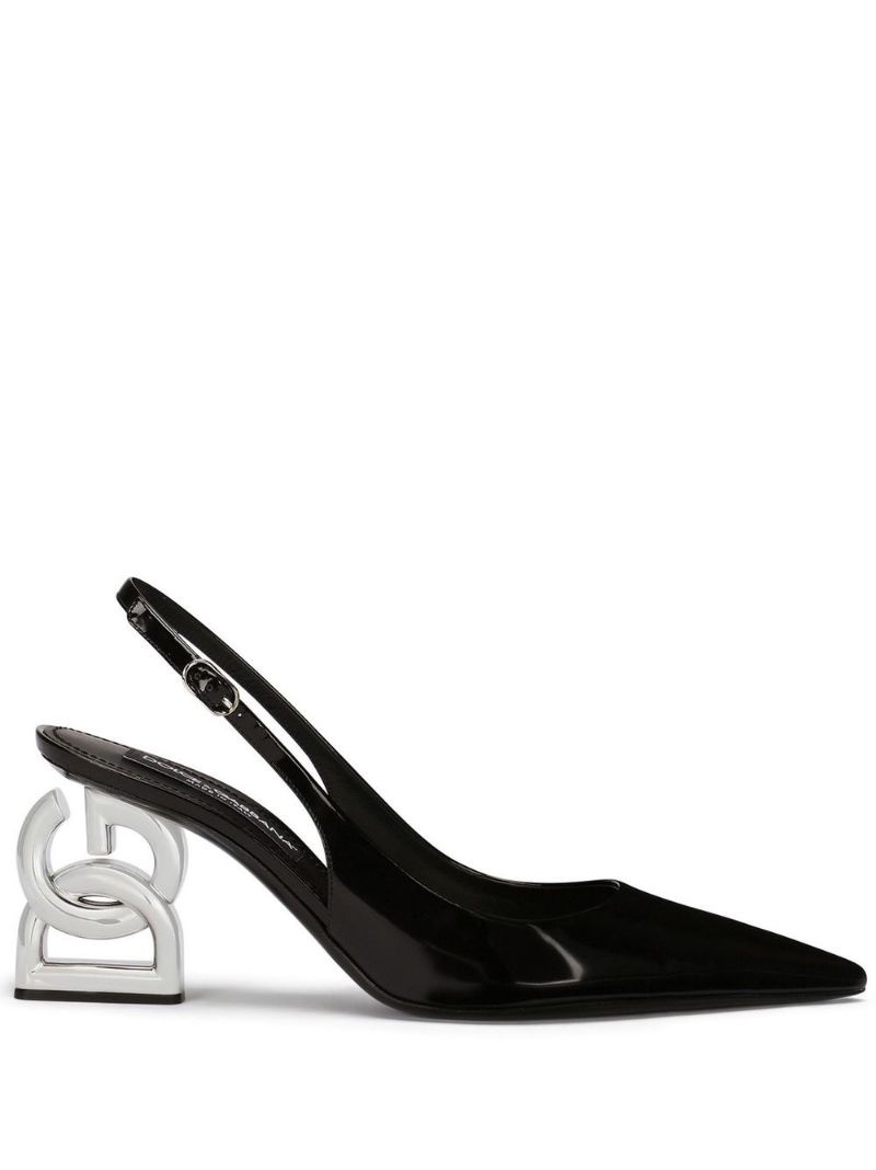 DG logo slingback pumps - 1