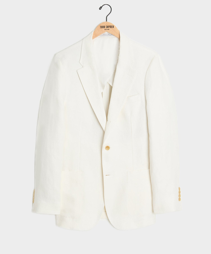 Italian Linen Madison Jacket 1