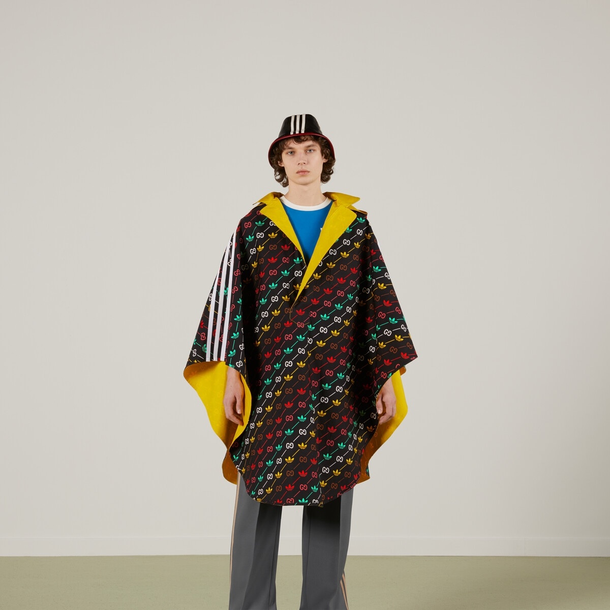 adidas x Gucci reversible cape coat - 6