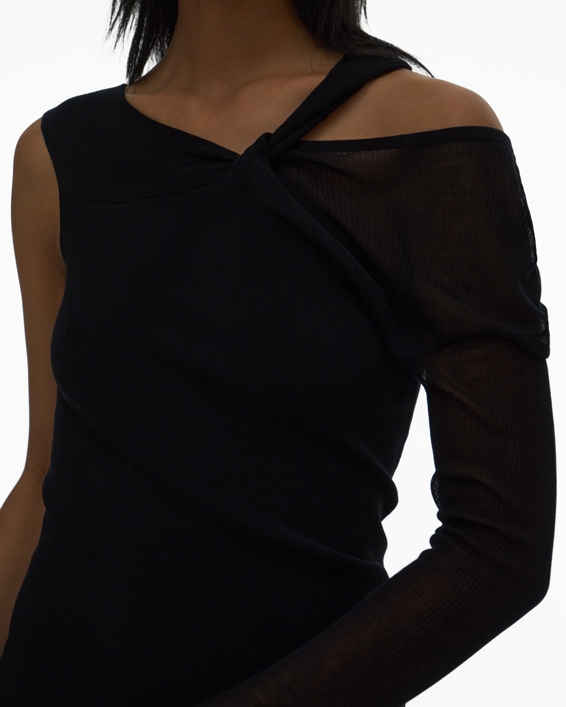 TWISTED CUTOUT DRESS - 6