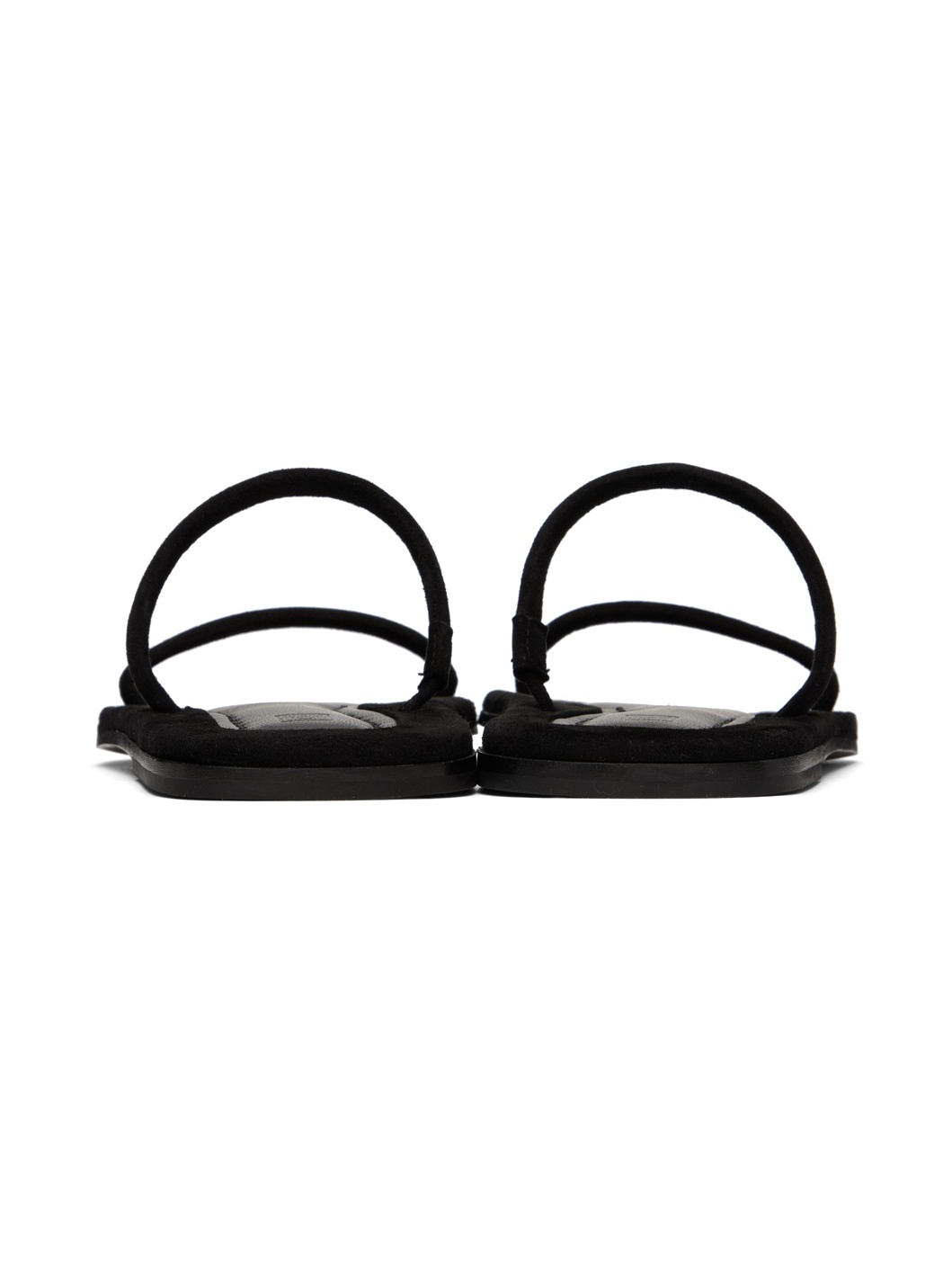 Black 'The City Slide' Sandals - 2
