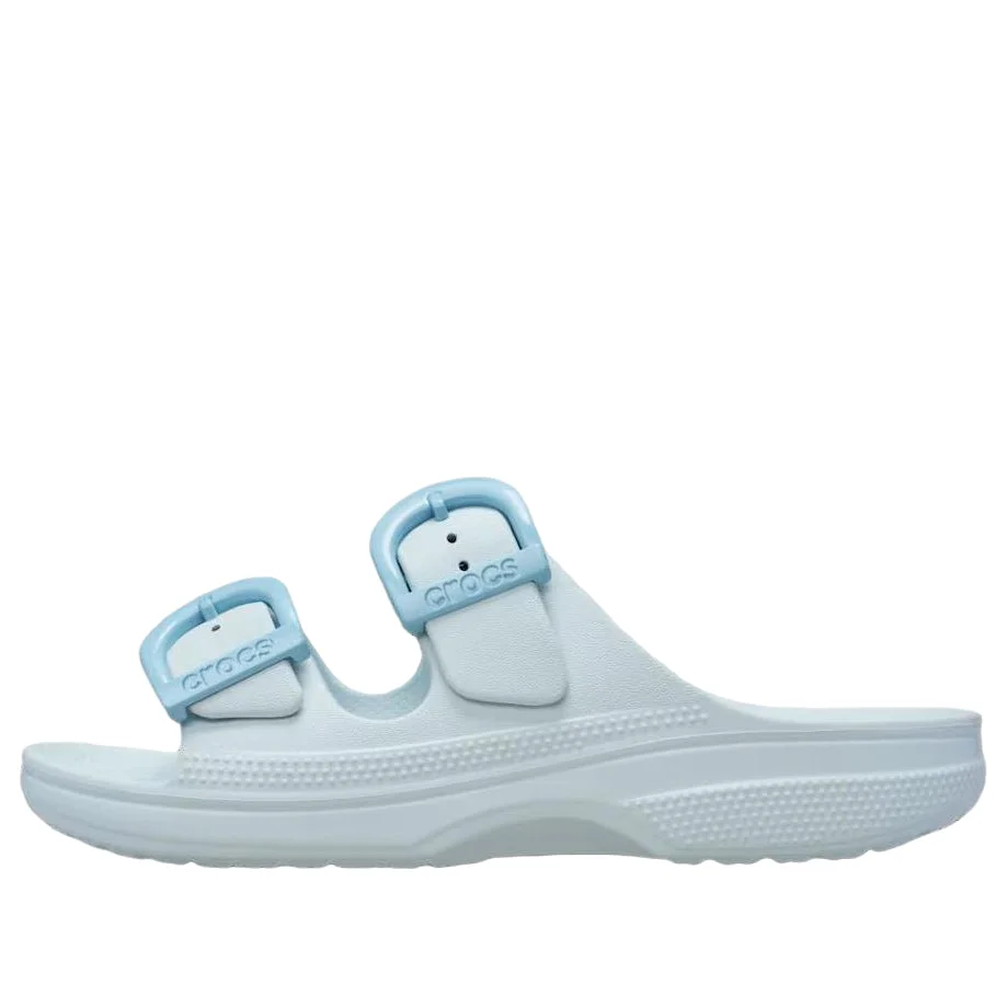 (WMNS) Crocs Saturday Enamel Buckle Sandal 'Vapor Ice' 212867-5EA - 1