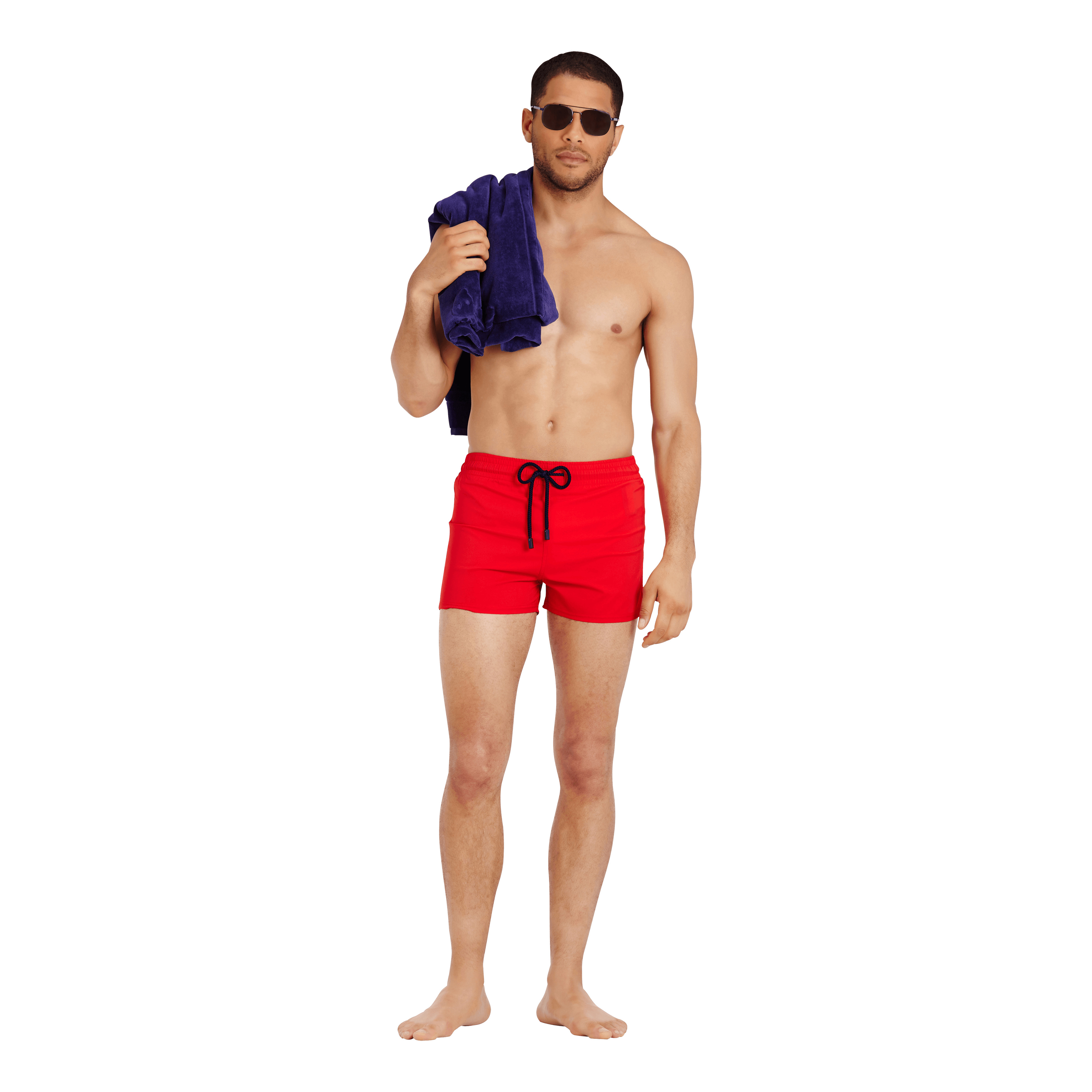 Men Swim Trunks Solid - 6