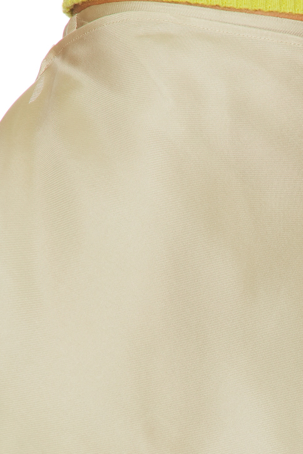 The Silk Gazar Skirt With Drape - 6