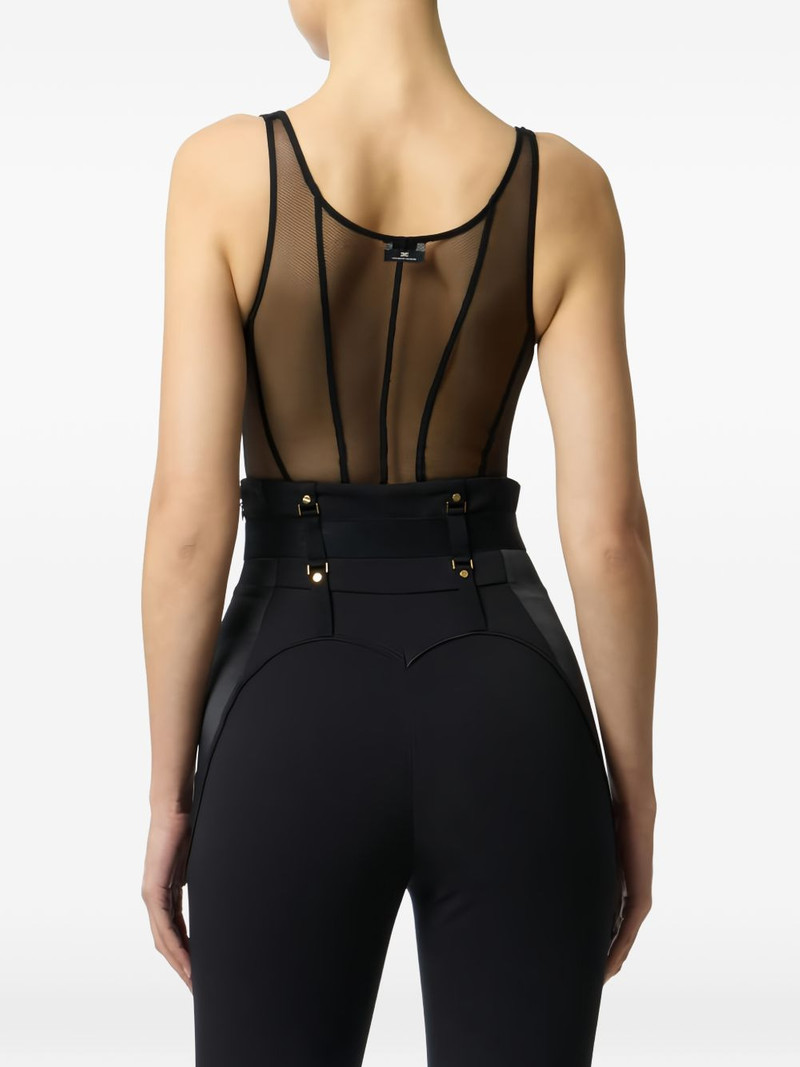 micro-mesh tulle bodysuit 4
